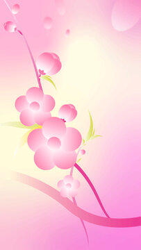 春分春季漸變海報