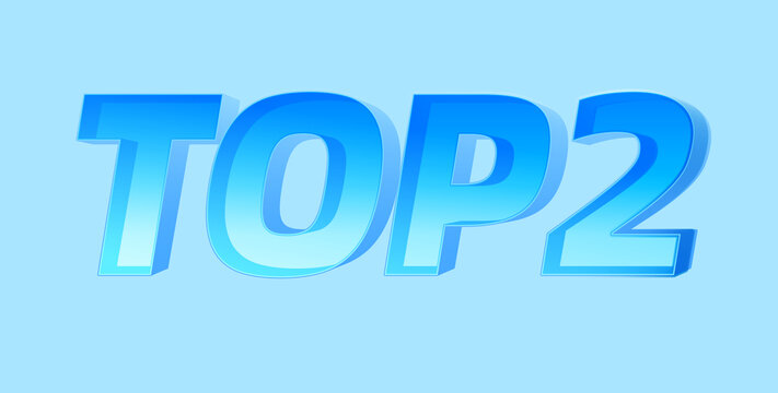 英文标题字TOP2字体设计