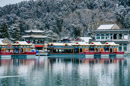 雪后的颐和园