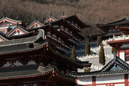 本溪财神寺建筑