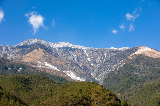 苍山雪景