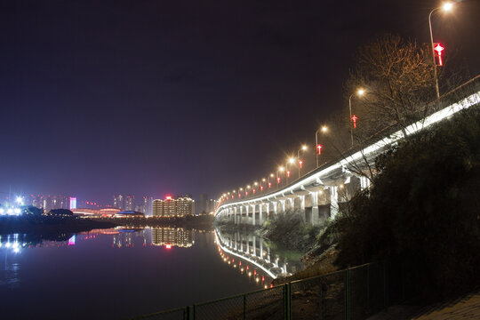 张家界夜景