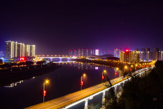 张家界夜景