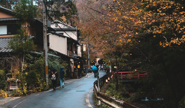 通往景点的路