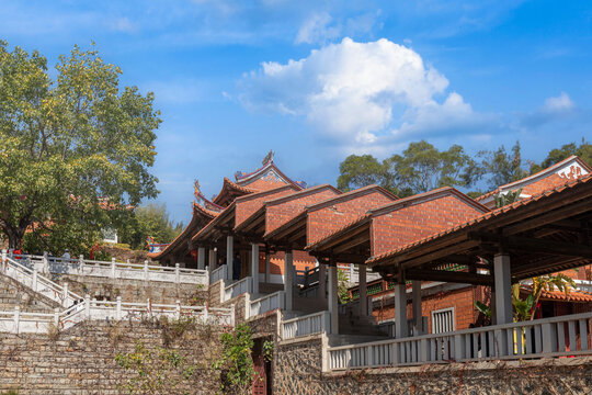 福建泉州南少林寺古建筑