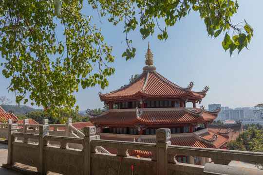 福建泉州南少林寺古建筑