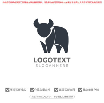牛標志logo