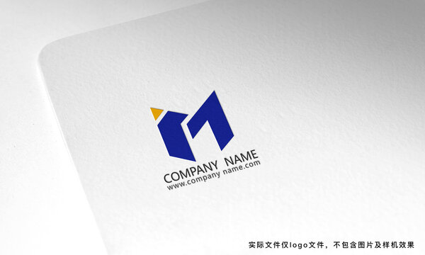 字母M标志logo设计