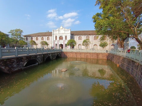 吉安白鹭洲书院风景