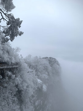 张家界天门山风光