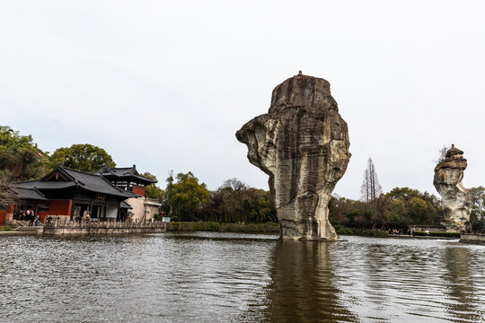 绍兴柯岩风景区