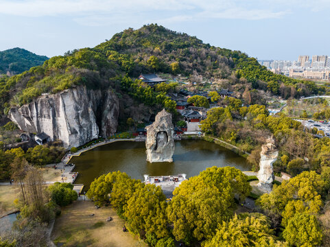 绍兴柯岩风景区