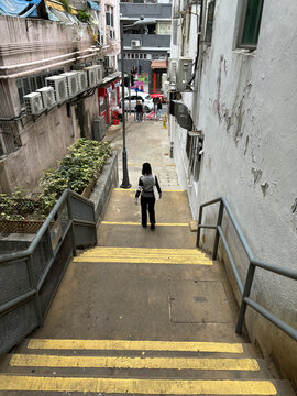 香港鸭脷洲街景