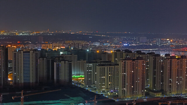 无棣县城夜景