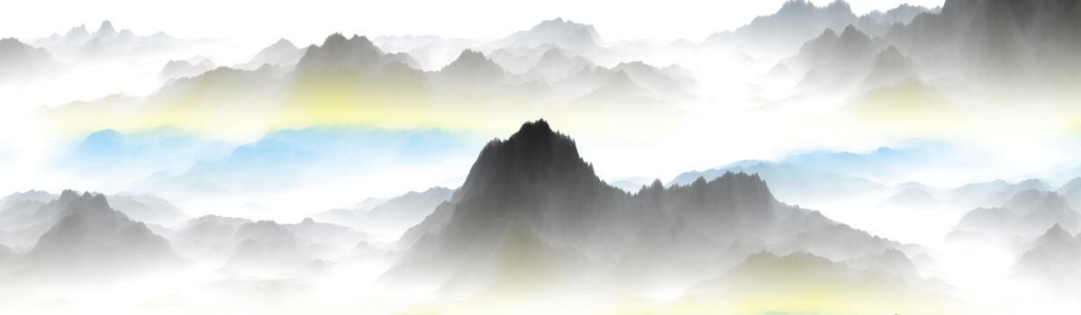禪意山水畫