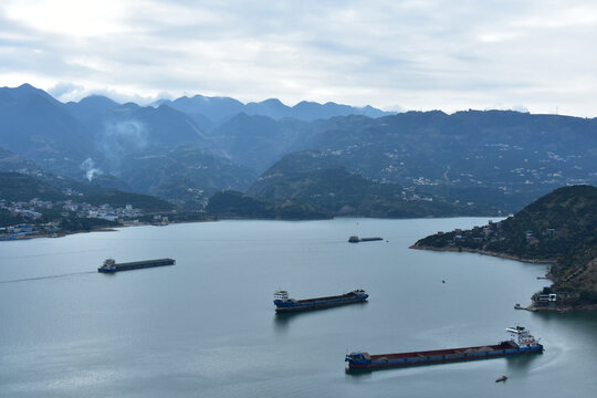 三峡奉节县城