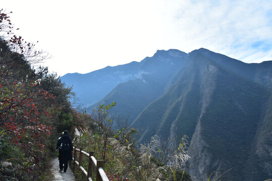 三峡之巅白帝城夔门瞿塘峡巫峡