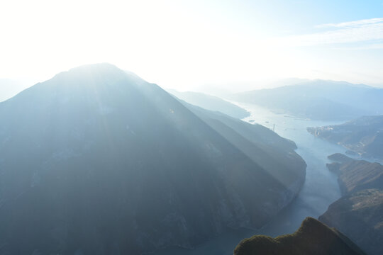 三峡之巅白帝城夔门瞿塘峡巫峡