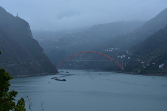 三峡之巅白帝城夔门瞿塘峡巫峡