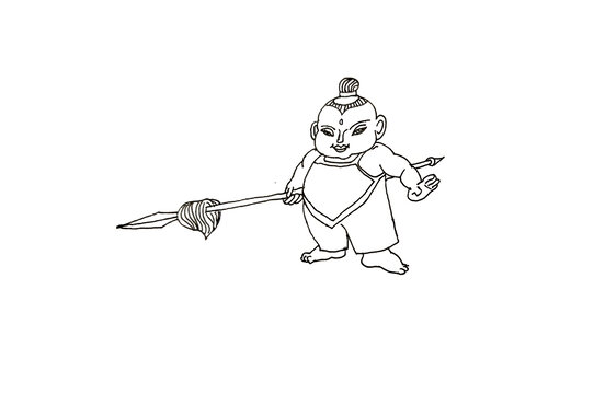 執(zhí)槍童子
