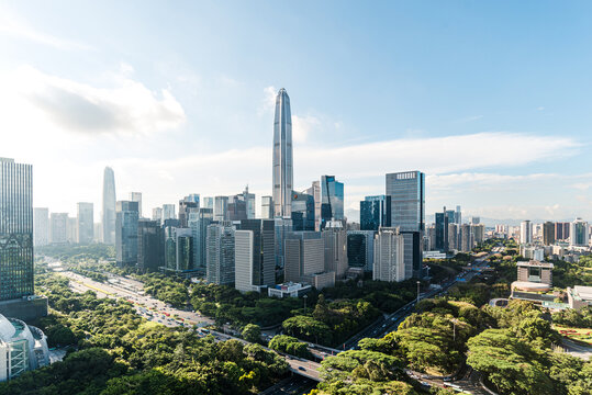 深圳福田中心区CBD