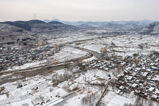 雪景乡村