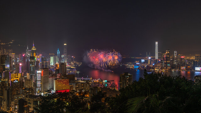 2024年香港春节烟花