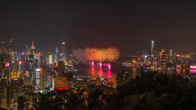 2024年香港春节烟花