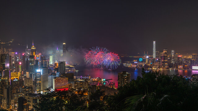 2024年香港春节烟花