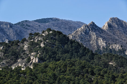 锦州医巫闾山冬季风景