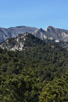 锦州医巫闾山冬季风景