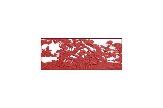 花鳥(niǎo)圖案雕刻