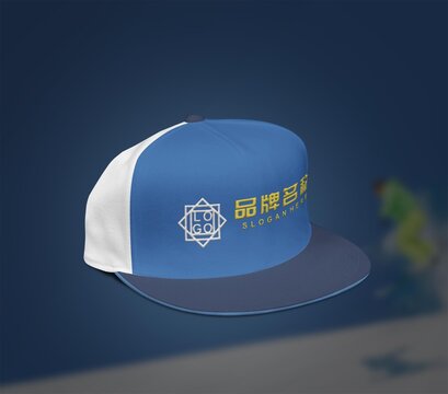 公司帽子LOGO样机