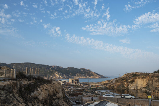 海洋海岛海岸线