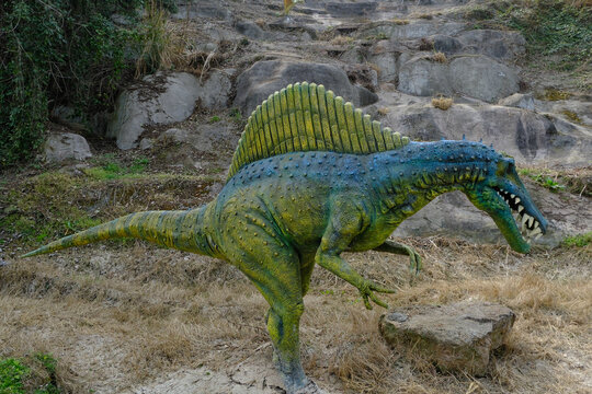 恐龙雕塑展示