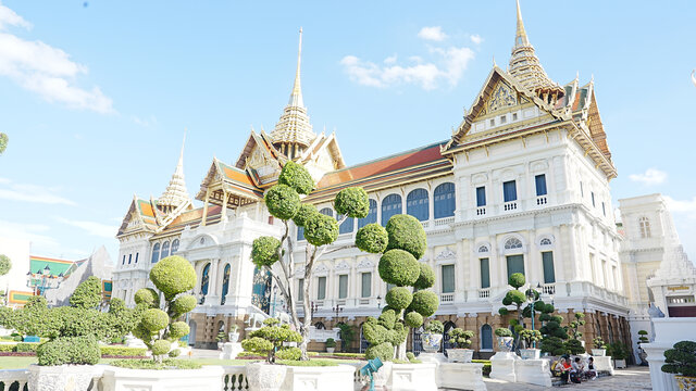 泰国大皇宫建筑风景