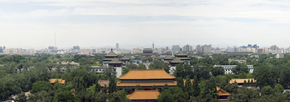 故宫全景图2012年北京