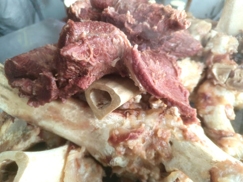 熟的黄牛肉