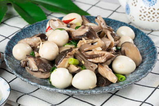 野山菌鵪鶉蛋