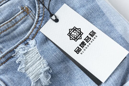 服装吊牌LOGO样机