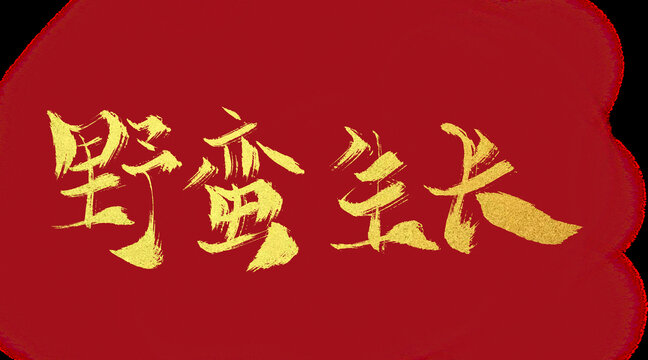 野蠻生長(zhǎng)