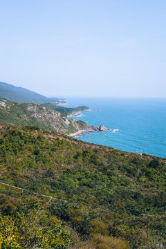 深圳西涌天文台山海景