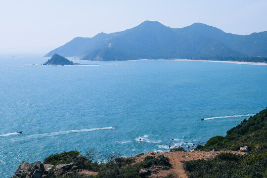 深圳西涌天文台山海景