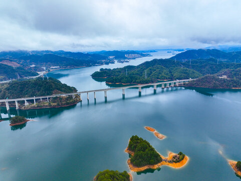 千岛湖风光航拍