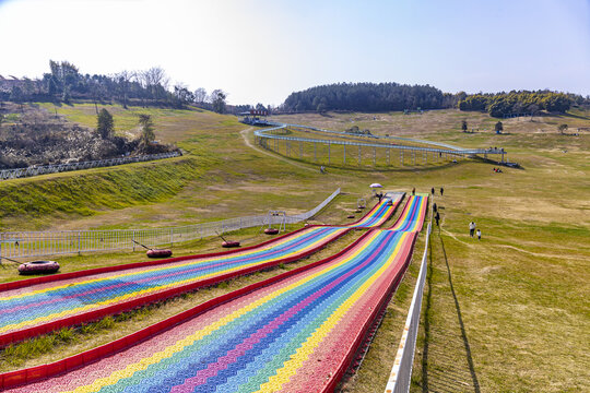 绵阳北川飞鸿滑草场