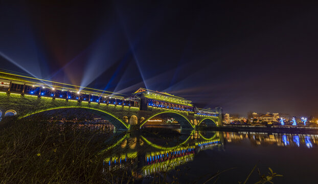 新北川夜景