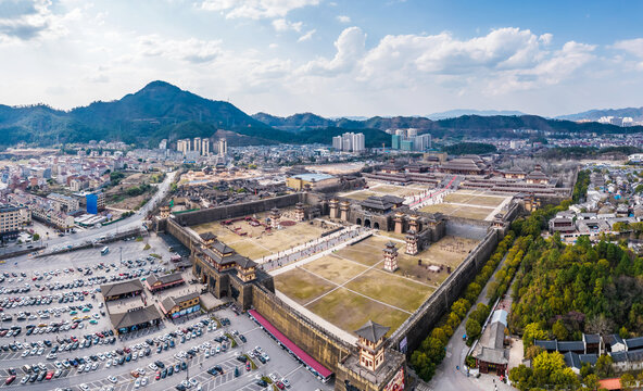 横店影视城秦王宫景区