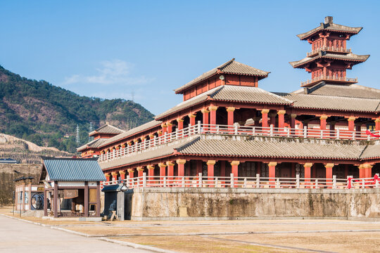 横店影视城秦王宫景区