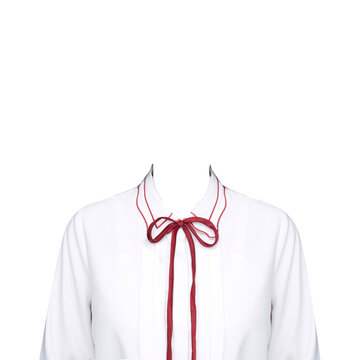 女士白襯衫