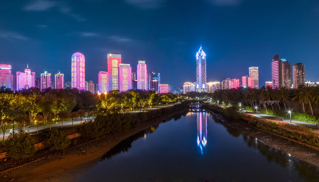 海口夜景